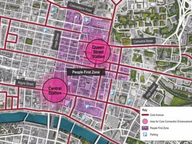 Plan looks to make city centre people-focused