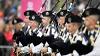 Bagpipers piping