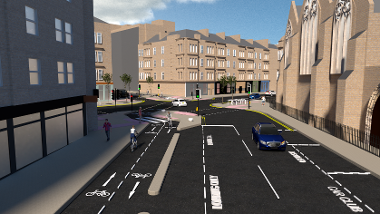 Connecting Y&KG - Argyle St/Kelvinhaugh St