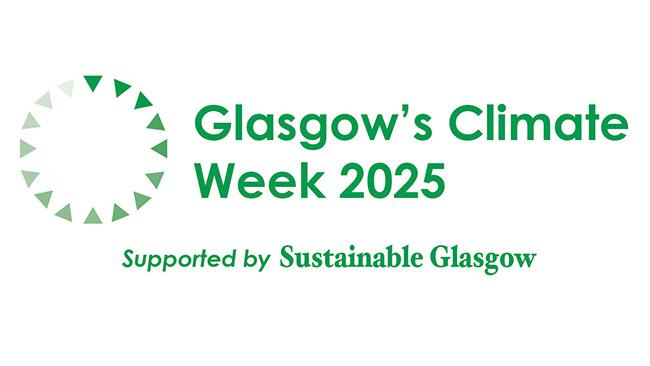 Glasgow's Climate Week 2025 logo Glasgow's Climate Week 2025 logo