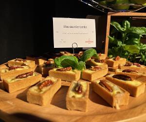 Image of some food served at the event