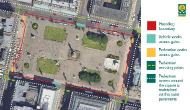 Next step towards regeneration of Glasgow's leading civic space soon to be taken