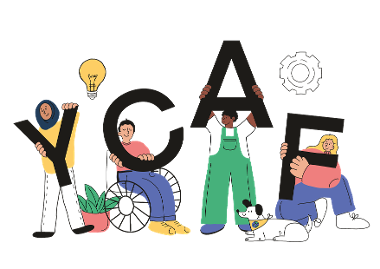 graphic of YCAF