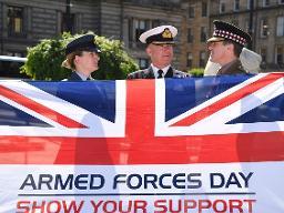 afd flag raising 2018 girl