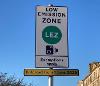 Saltmarket LEZ sign