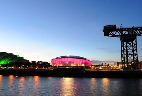 Clyde side at the Hydro 