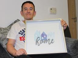 Derek Bradford - formerly Homeless case study Displays a larger version of this image in a new browser window