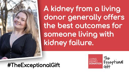 Living Kidney Donation campaign banner 
