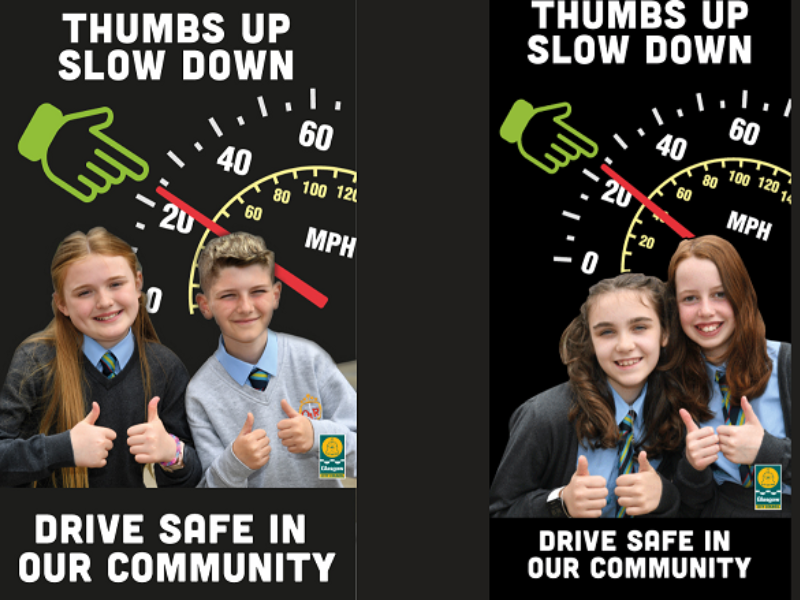 Speeding campaign Displays a larger version of this image in a new browser window