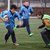 Rugby pupils in action