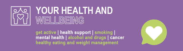 Your Health and Wellbeing banner 