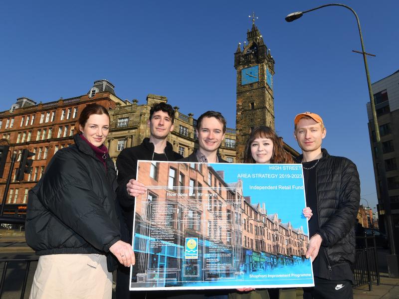Fund will support independent shops on Glasgow’s historic High Street 