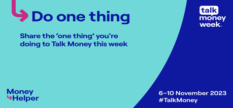 Talk Money Week - Do One Thing 