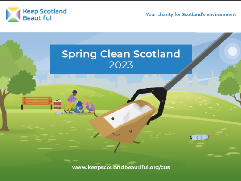 KSB Spring Clean Scotland Displays a larger version of this image in a new browser window