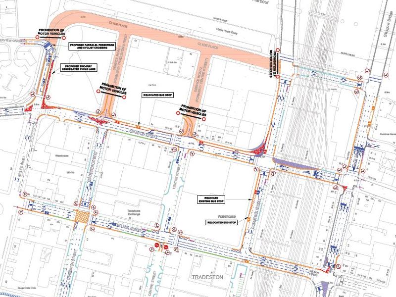 Clyde Place to close to traffic from 1 October 