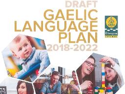 Draft Gaelic Plan Displays a larger version of this image in a new browser window