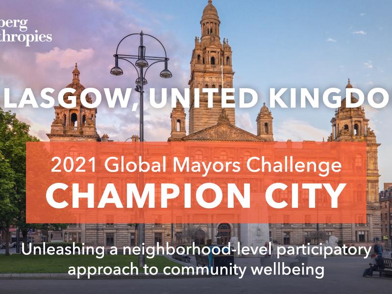 Glasgow a finalist in global Bloomberg challenge 