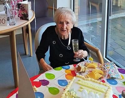 Catherine Craigie celebrates her 100th birthday 